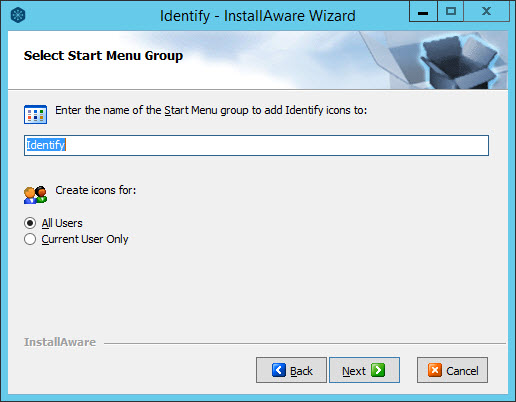 Identify installer 5