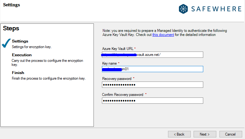 encryption-key-settings