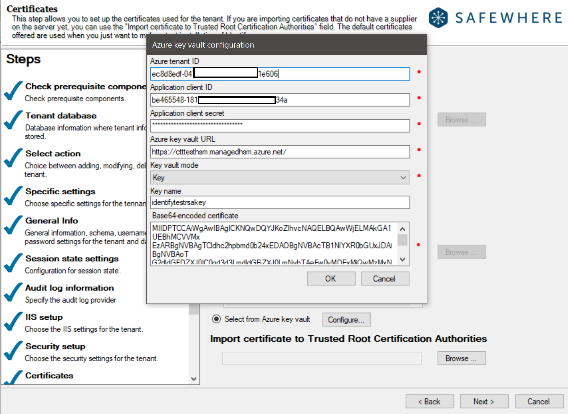 use-hsm-key-to-create-tenant