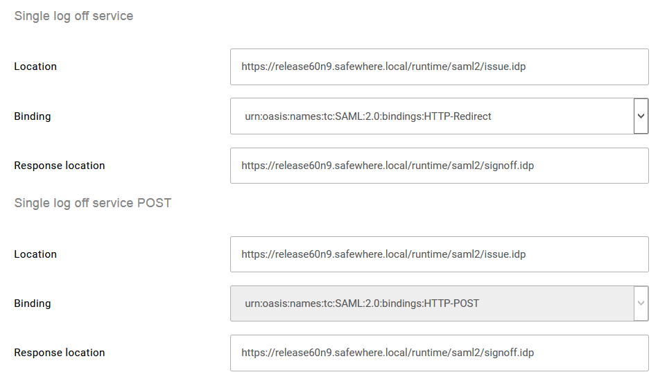 Single log off service