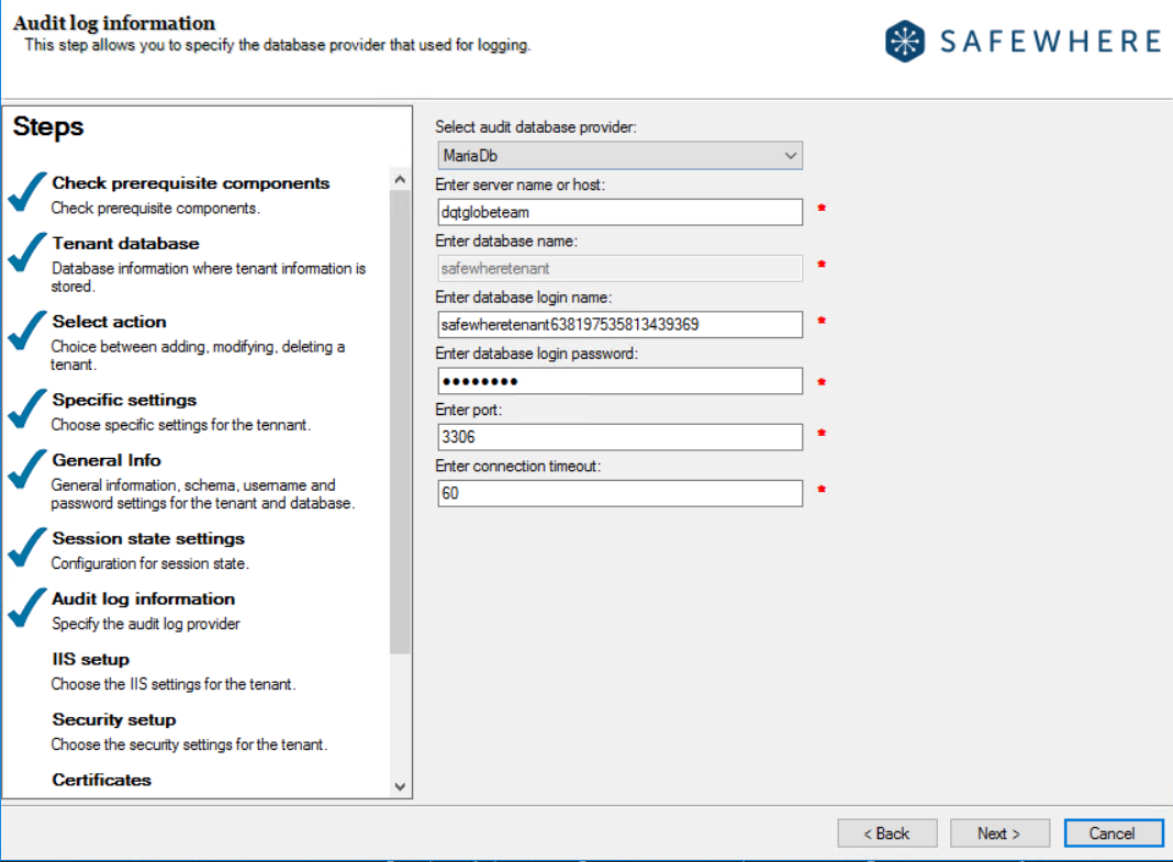 tenant-audit-database-configuration-mariadb.png