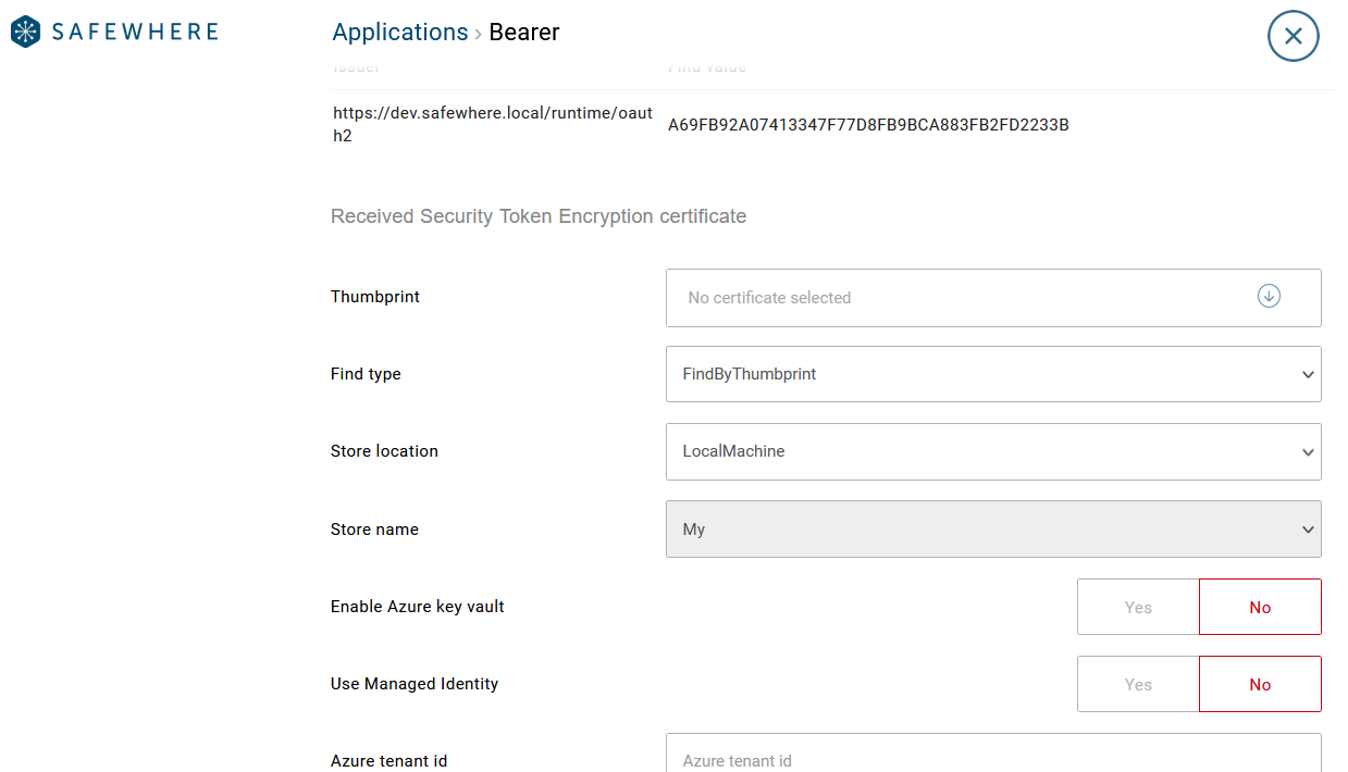 received-security-token-encryption-certificate