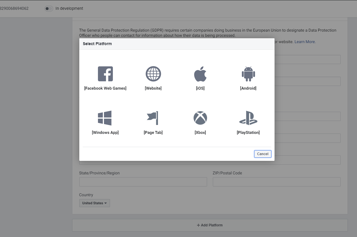 facebook-app-platform