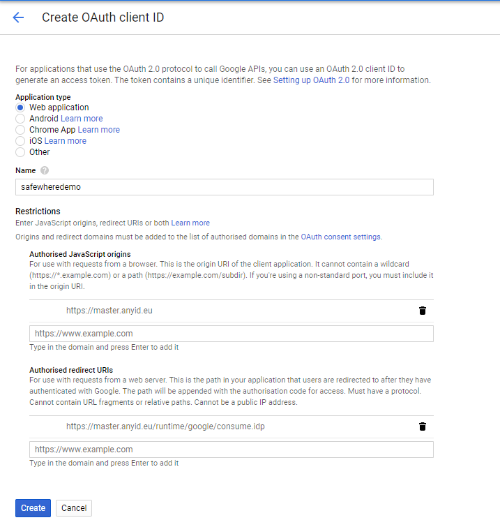 google-app-credential-oauthclientid-form