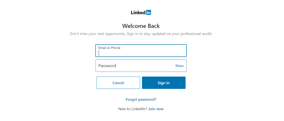 linkedin-login