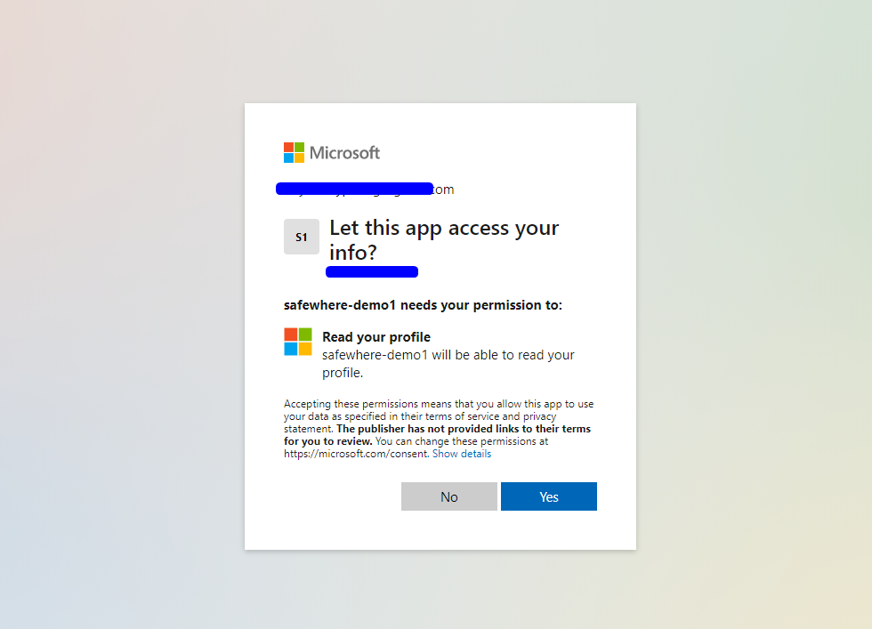 microsoft-login-permission