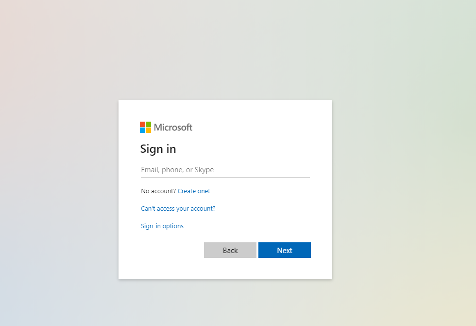 microsoft-login