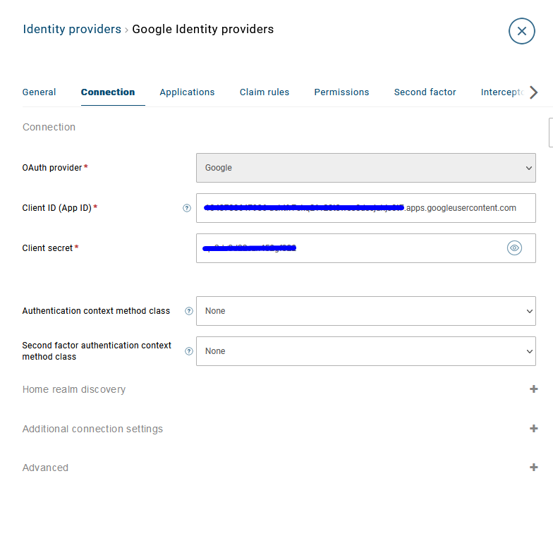 swadmin-google-connection