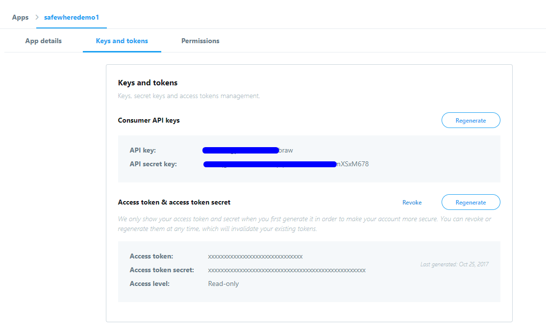 twitter-app-key-token