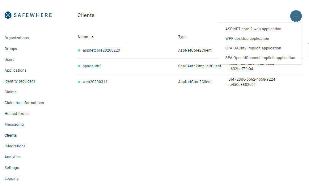 swadmin-client-list