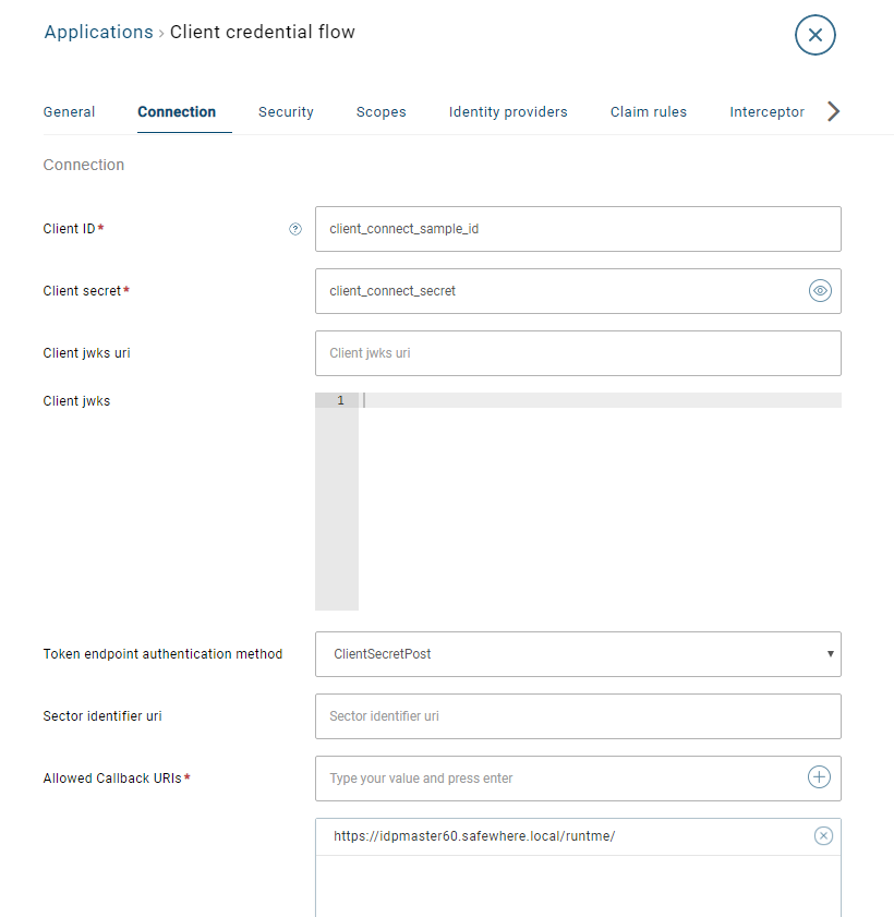 Client credentials flow for OpenId Connect and OAuth 2.0