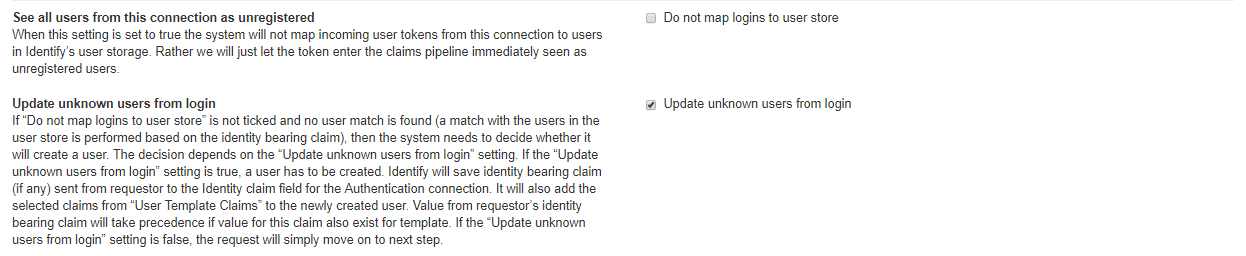 OS2faktor Upstream IdP Setting