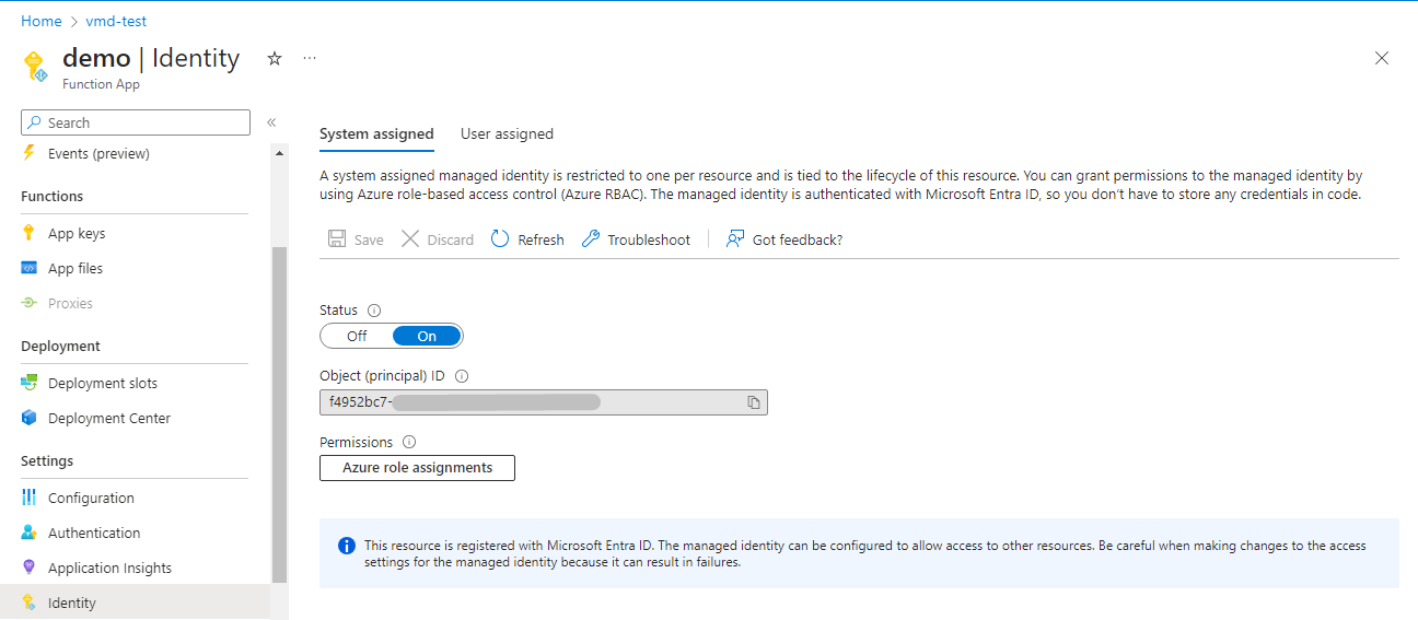 enable-azure-func-managed-identity