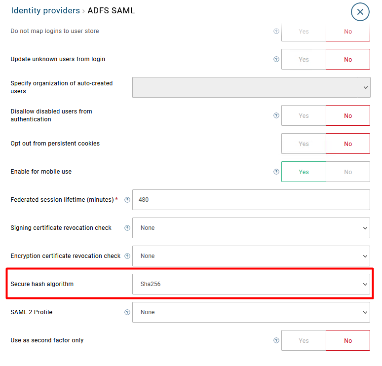 Secure hash algorithm