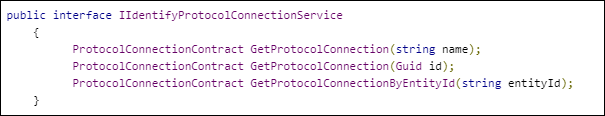 IIdentifyProtocolConnectionService
