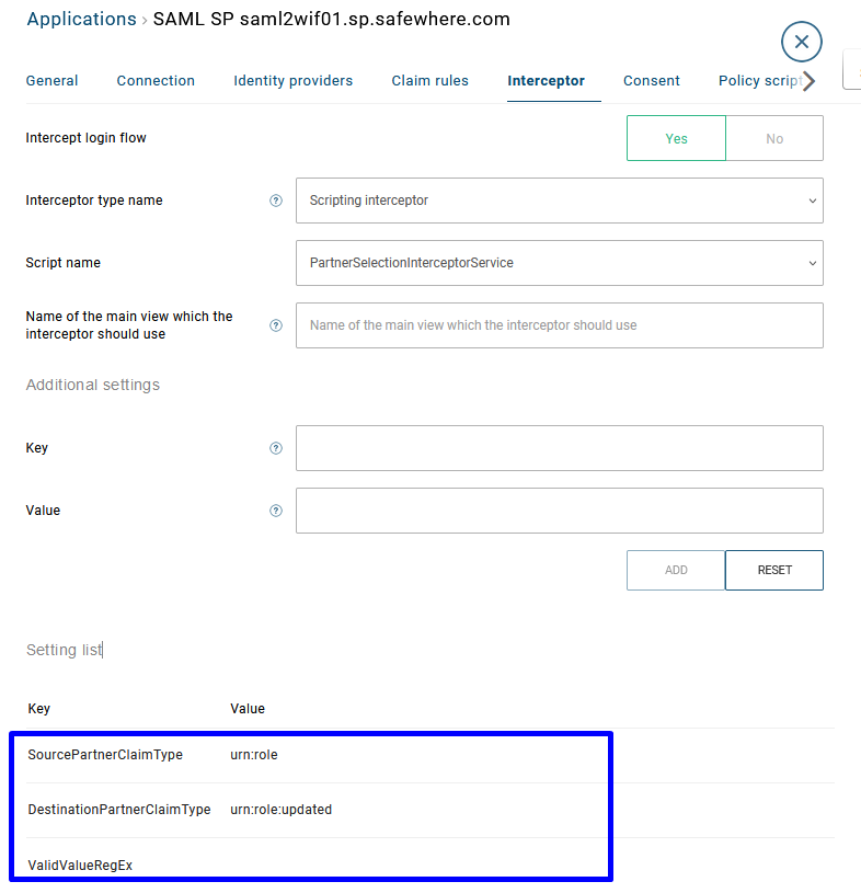 partner-selection-scripting-settings