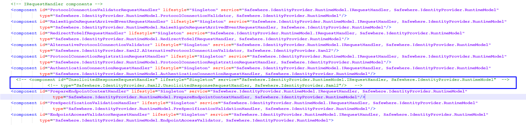 SAML KeyInfo config prior to version 5.4