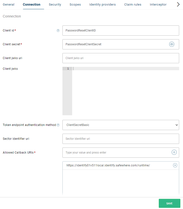 Safewhere Password Reset Safewhere Password Reset
