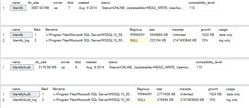 database-size