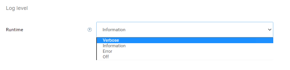 identifyme-log-level-configuration.png