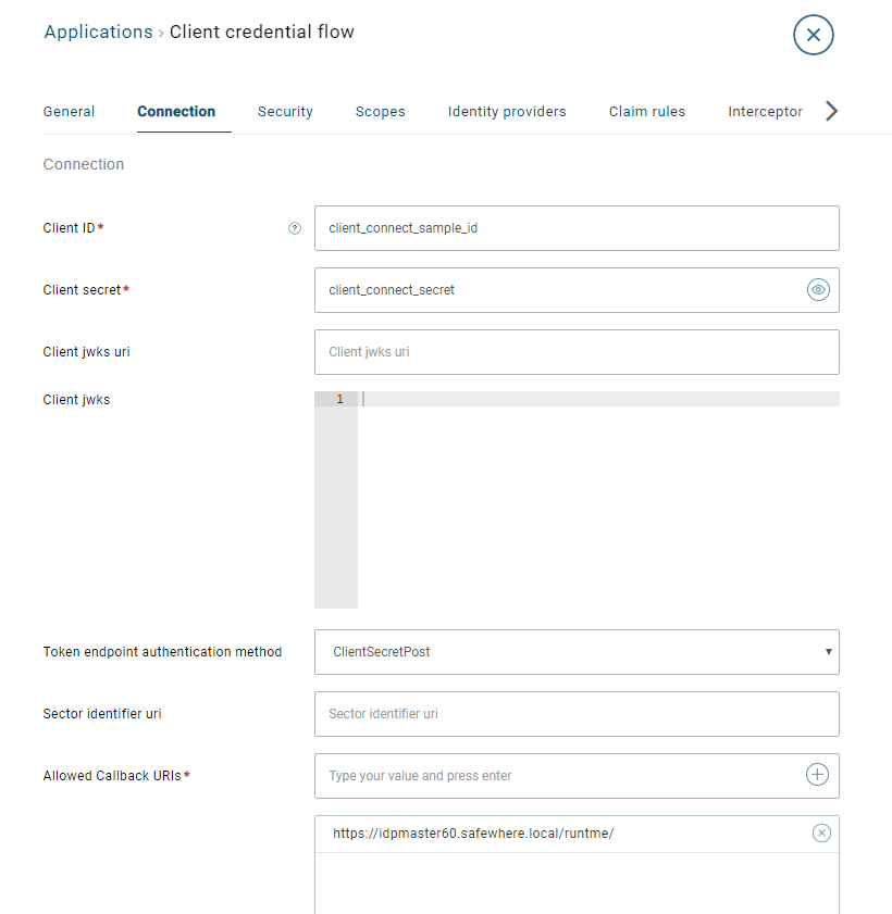 swadmin-oauth2-client-credential-connection