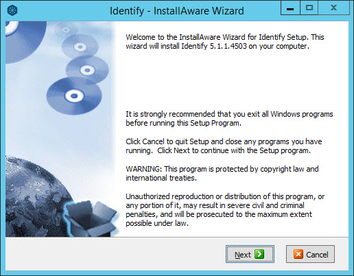 Identify installer 1