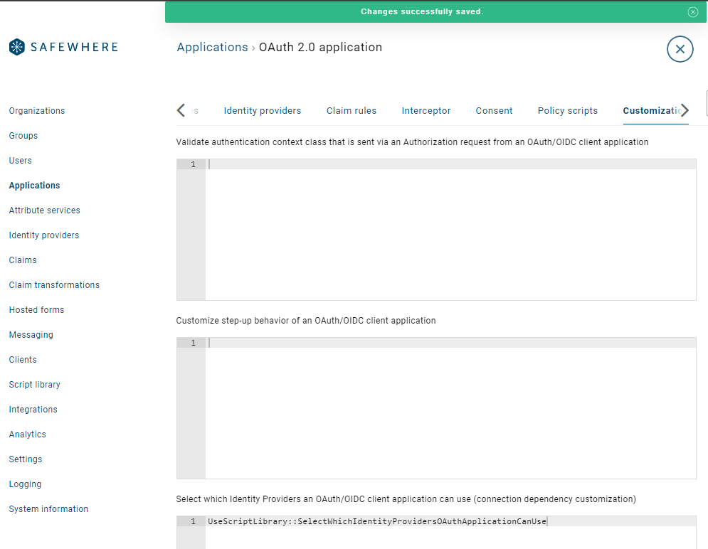 Script library
